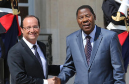 Boni Yayi et François Hollande
